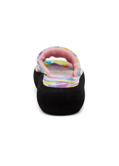Rocket Dog Pink Splash Loyal Tie Dye Sandal