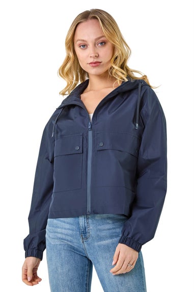 Dusk Navy Dusk Hooded Raincoat
