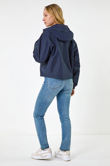 Dusk Navy Dusk Hooded Raincoat