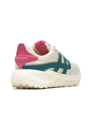 Hush Puppies Pink Seventy8 Retro Runner