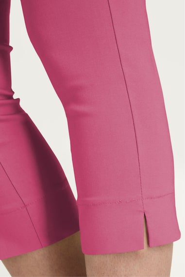 Roman Pink Cropped Stretch Trouser