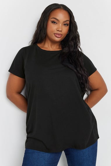 Yours 2 Pack Curve Black Core T Shirts