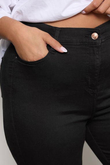Yours Curve Black Stretch Skinny Ava Jeans