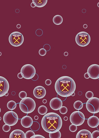 West Ham United FC Maroon Fleece Blanket