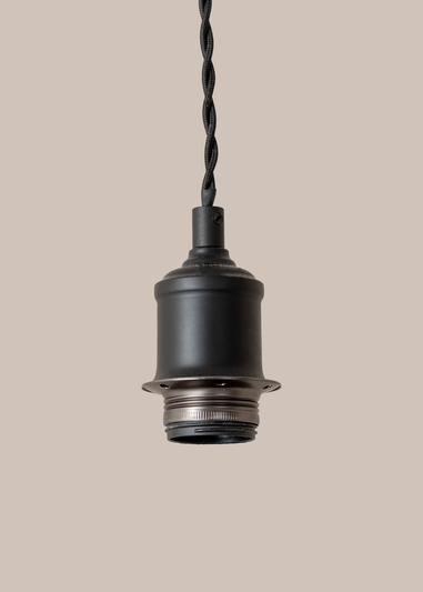ValueLights Civic Matte Black Metro Dome 3 Drop Diner Bar Ceiling Pendant Light