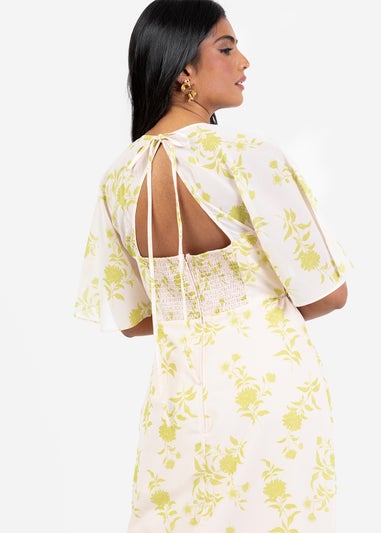Anaya With Love Multi Coloured Floral Keyhole Back Maxi Dress