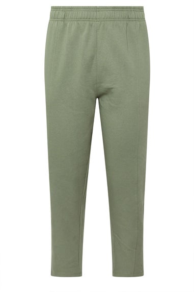 Yours Curve Khaki Green Barrel Joggers