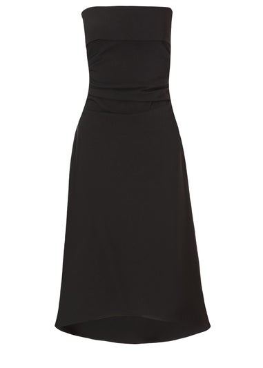 Quiz Black Bandeau Midi Dress