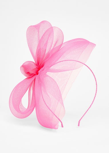Quiz Fuschia Large Bow Headband Fascinator