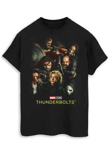 Marvel Thunderbolts* Poster Black Graphic T-Shirt