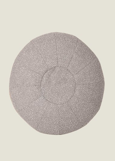 Kaikoo Dove Grey Boucle Pumpkin Drum