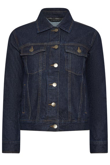 PixieGirl Petite Indigo Blue Denim Jacket