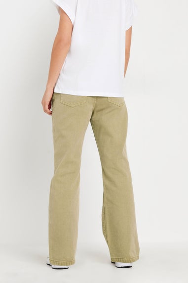 Pixiegirl Natural Brown Straight Leg Jean