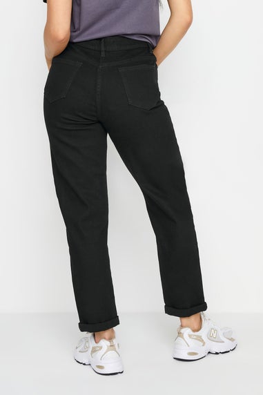 Pixiegirl Black Stretch Denim Mom Jeans