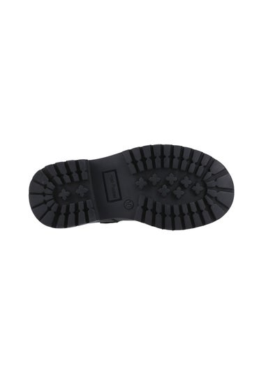 Hush Puppies Black Aurora Junior Shoe