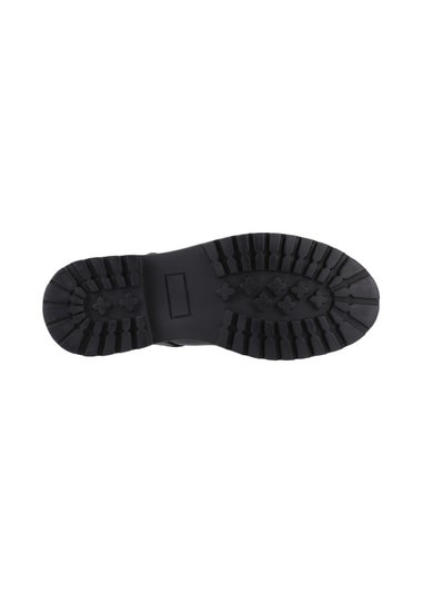 Hush Puppies Black Aurora Patent Senior Shoe
