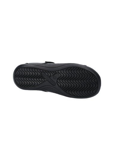 Hush Puppies Black Jessica Senior School Shoe