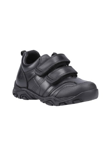 Hush Puppies Black Leroy Touch Fastening Infant
