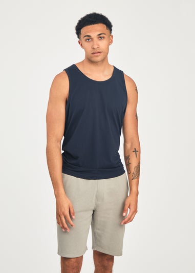 Tokyo Laundry Light Grey 3-Pack Cotton Basic Vests