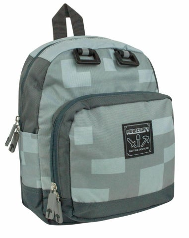 Minecraft Block Kids Silver Mini Backpack