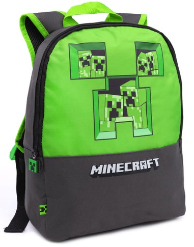 Minecraft Pixel Creeper Backpack