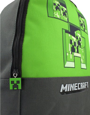 Minecraft Pixel Creeper Backpack