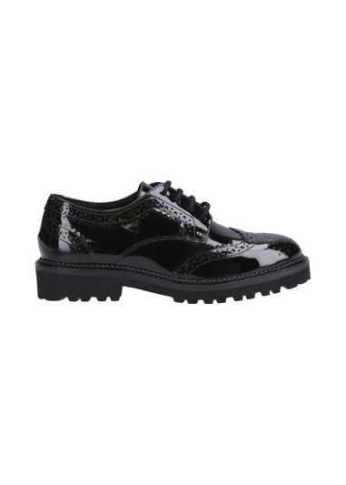 Hush Puppies Gabi Lace Up Patent Senior