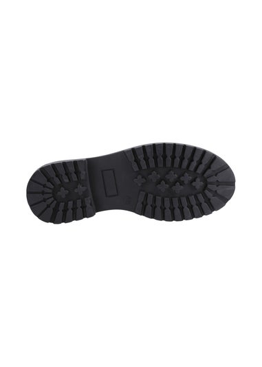 Hush Puppies Black Athena Patent Junior