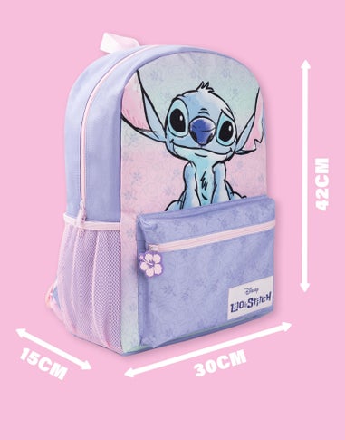 Disney Stitch Kids Purple Backpack