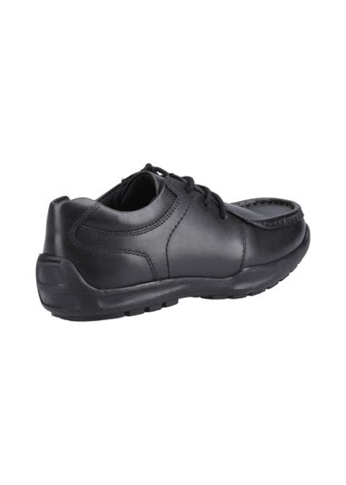 Hush Puppies Black Mackenzie Wallabee Junior