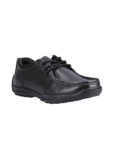 Hush Puppies Black Mackenzie Wallabee Senior