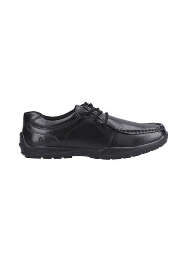 Hush Puppies Black Mackenzie Wallabee Senior