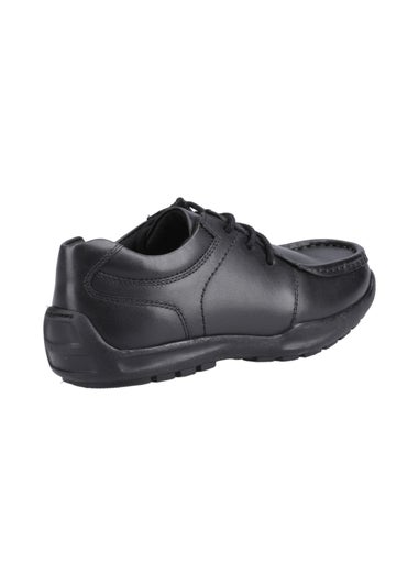 Hush Puppies Black Mackenzie Wallabee Senior