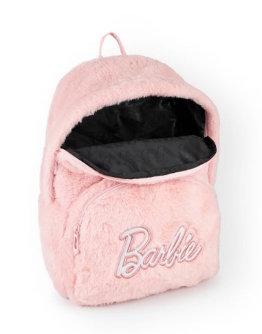 Barbie Pink Fur Adult Backpack