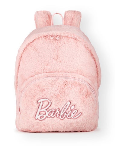 Barbie Pink Fur Adult Backpack