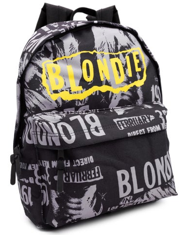 Blondie 1977 Band Poster Black Backpack