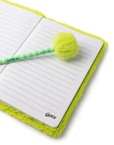 The Grinch Character Face Green Stationery Set