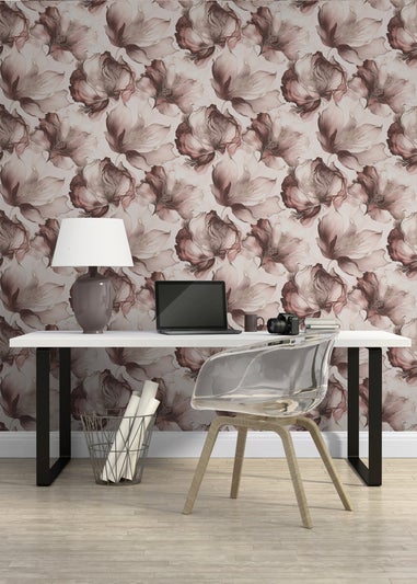 Muriva Elysian Floral Pink