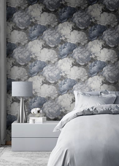 Muriva Doretta Floral Blue