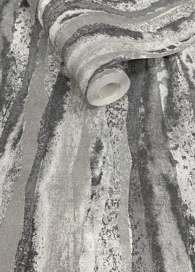 Muriva Soren Charcoal & Silver