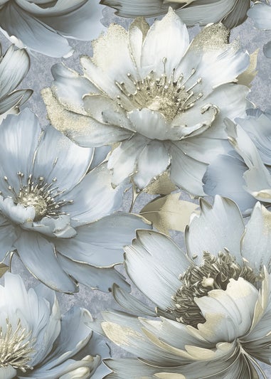 Muriva Aminah Floral Blue
