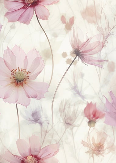 Muriva Lissa Flowers Pink
