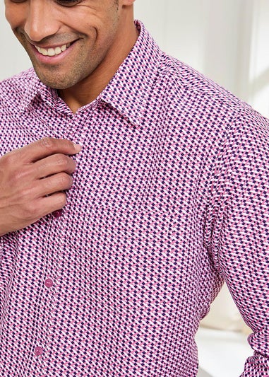 Cotton Traders Wildberry Long Sleeve Soft Touch Print Shirt