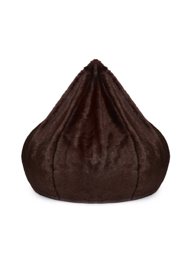 Kaikoo Chocolate XL Areya Fur Chair