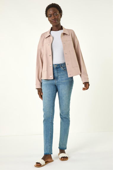 Roman Stone Patch Pocket Jacket