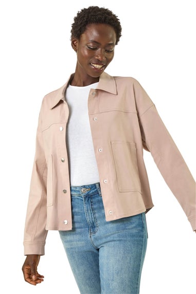 Roman Stone Patch Pocket Jacket
