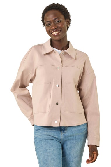 Roman Stone Patch Pocket Jacket