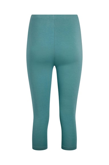 Weird Fish Mineral Blue Blondie Cropped Leggings