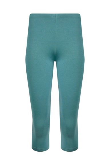 Weird Fish Mineral Blue Blondie Cropped Leggings