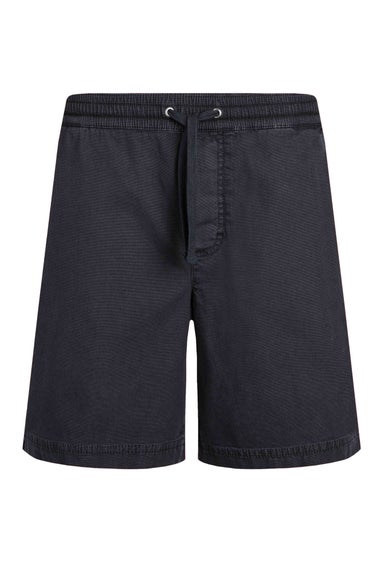 Weird Fish Navy Weston Canvas Shorts